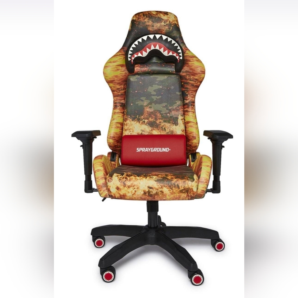 FIRE CAMO GAMING CHAIR - SUPER RARE Sprayground *